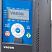 Частотный преобразователь VACON0010-1L-0004-2+EMC2+QPES+DLRU+LLRU 0,75кВт 220В