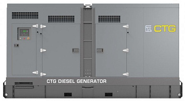 Дизельный генератор CTG 413D в кожухе ДизельЭнергоРесурс